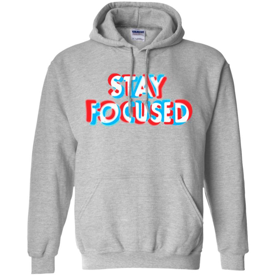 AGR Stay Focused Gildan Pullover Hoodie