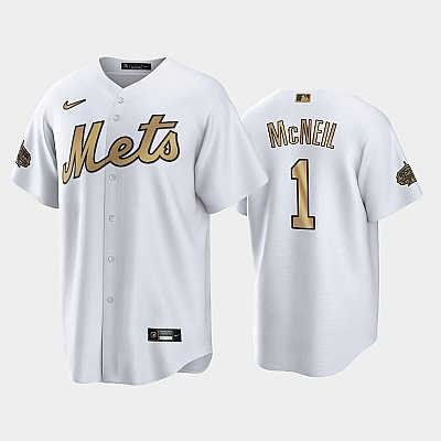 2022-23 All-Star Game NL New York Mets White 1 Jeff McNeil Jersey