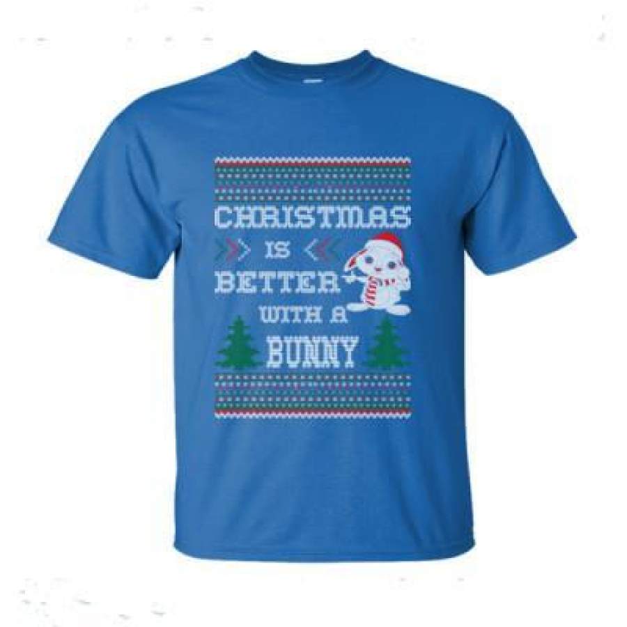 AGR Christmas Is Better With A Bunny – Ultra-Cotton T-Shirt