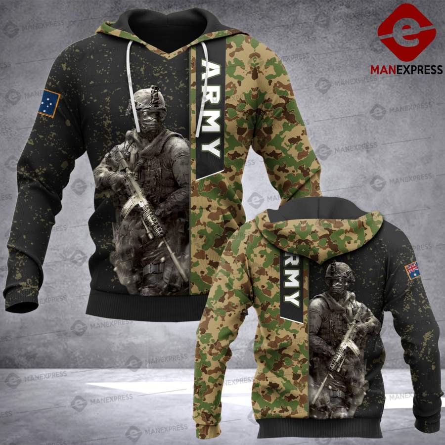 VH CUSTOMIZE  ARMY AU 0203 – 3D ALL OVER PRINT