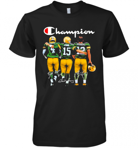 Champion Football Team Green Bay Packers Signature Premium Men’S T-Shirt