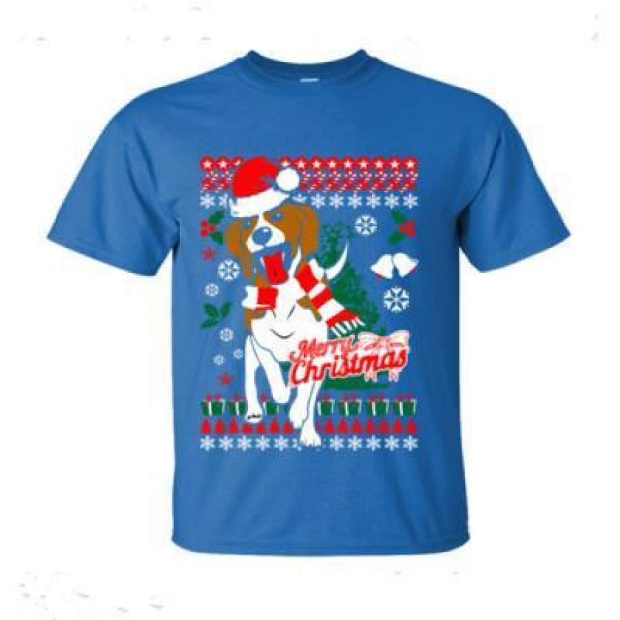 AGR Beagle Dog Ugly Christmas Sweater Holiday Xmas – Ultra-Cotton T-Shirt