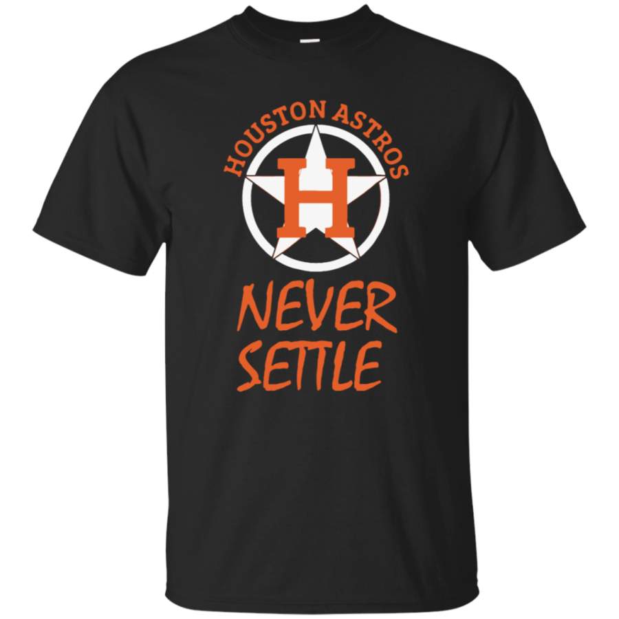 AGR Never Settle Houston Astros T-Shirt