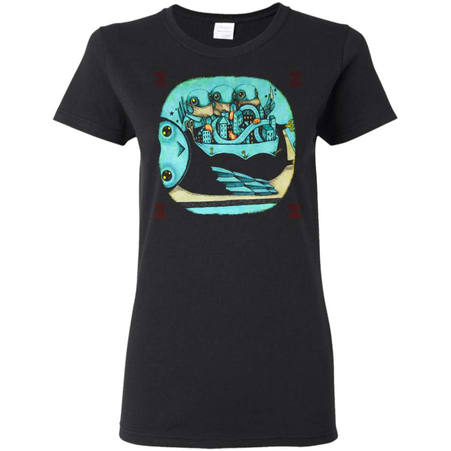 Soulya Men’s My Morning Jacket Z Skateboard Ladies’ T-Shirt