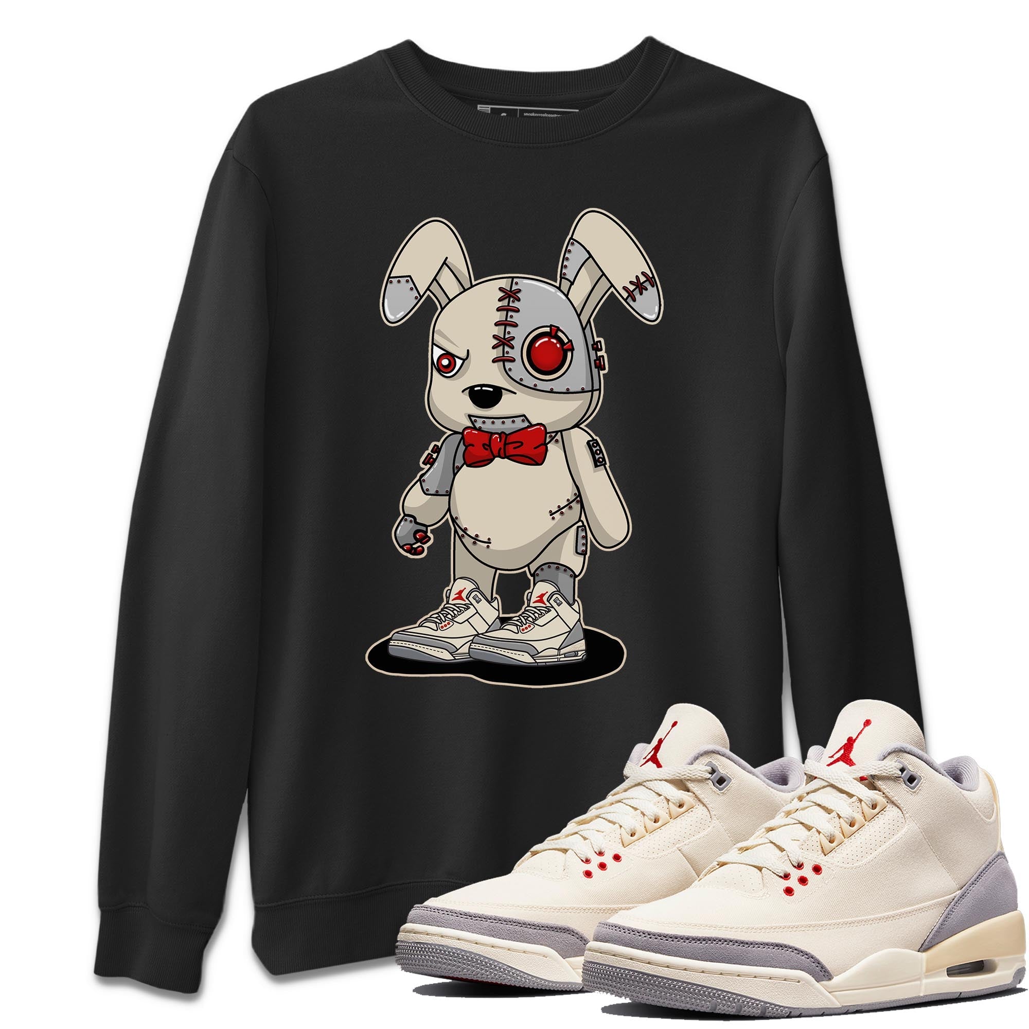 Cyborg Bunny Sweatshirt – Air Jordan 3 Muslin