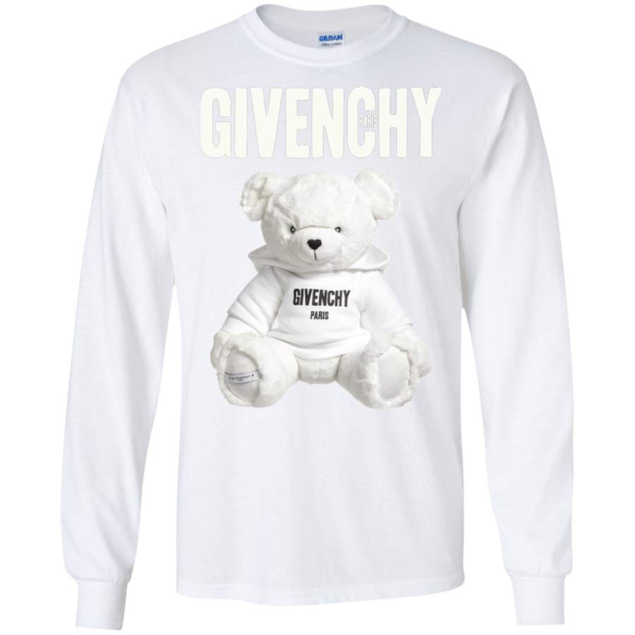 Givenchy Bear Paris Long sleeves T-Shirt