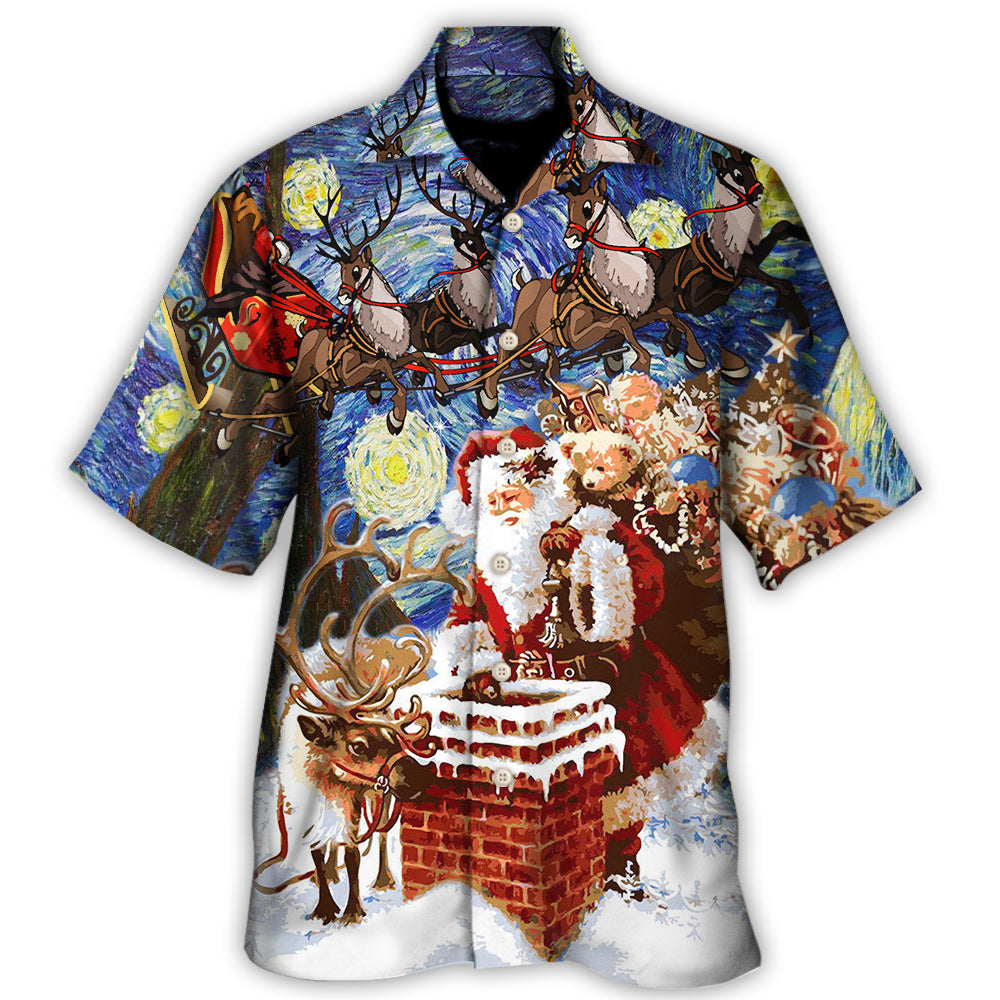 Christmas Santa Coming For You Hawaii Shirt Ha83909