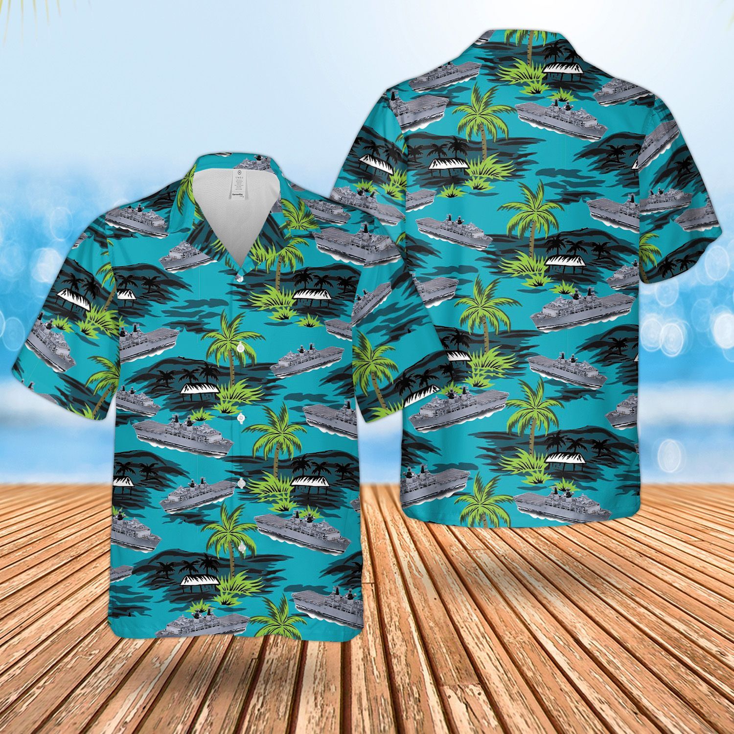 Albion Blue Nice Design Unisex Hawaii Shirt For Men And Women Ha66914