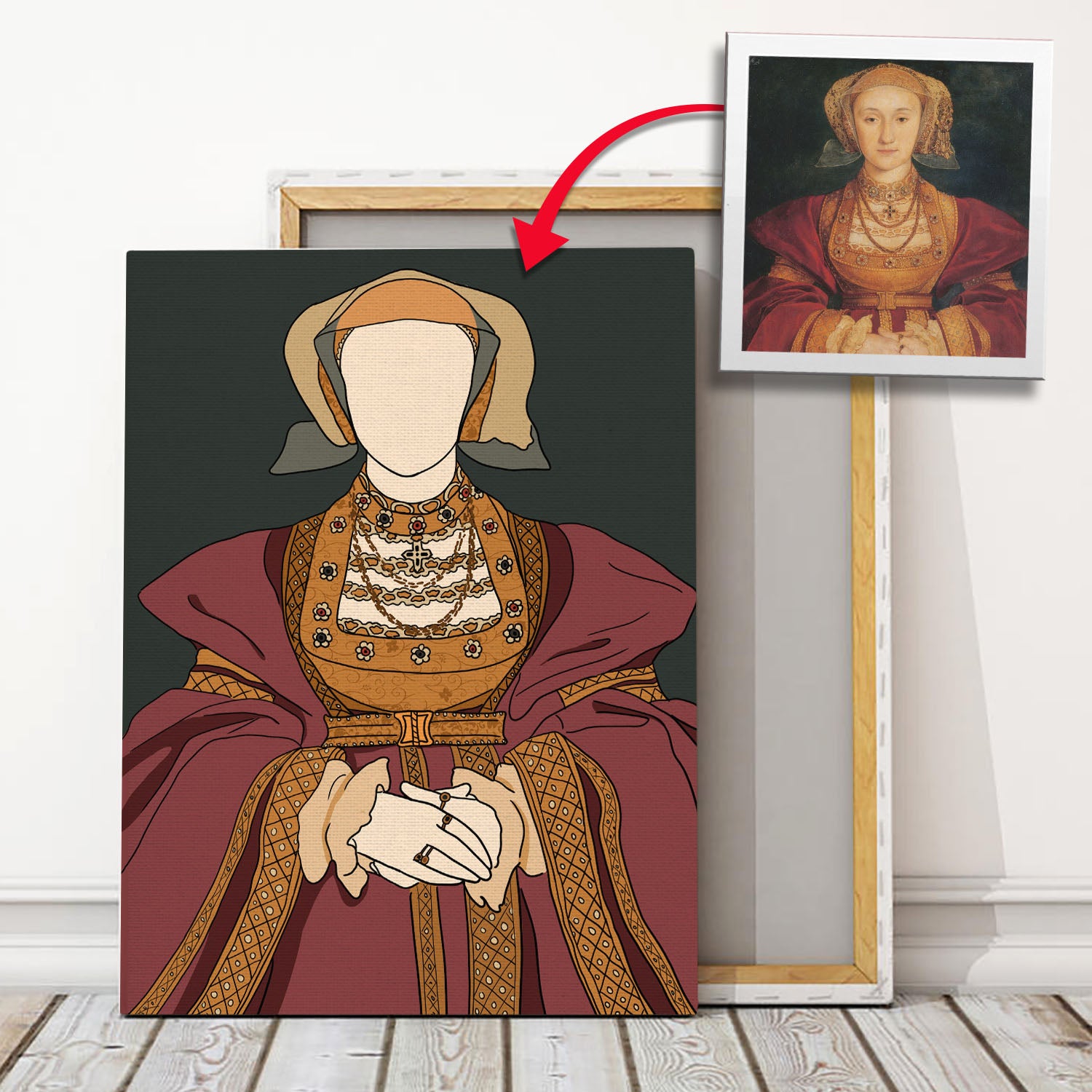 Anne Of Cleves – Drawing Canvas