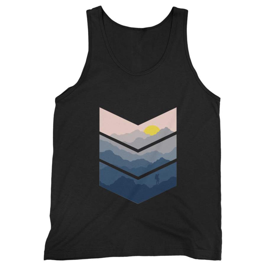 Chevron Hiking Man’s Tank Top