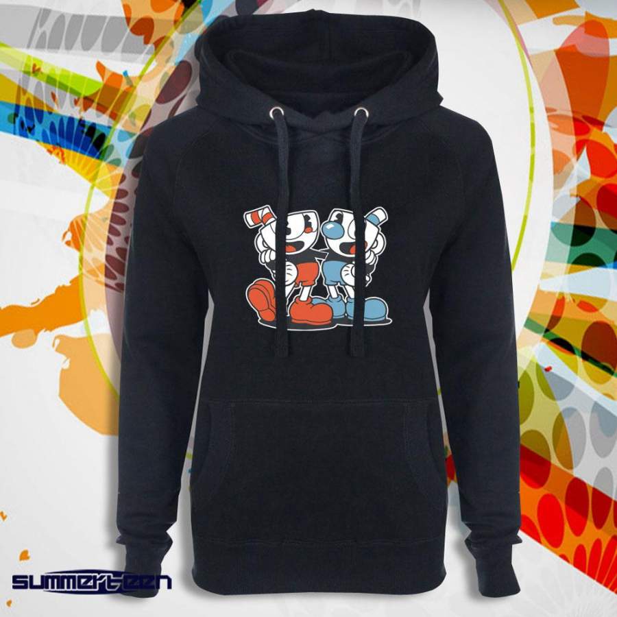 Cuphead Mugman Couple Women’S Hoodie