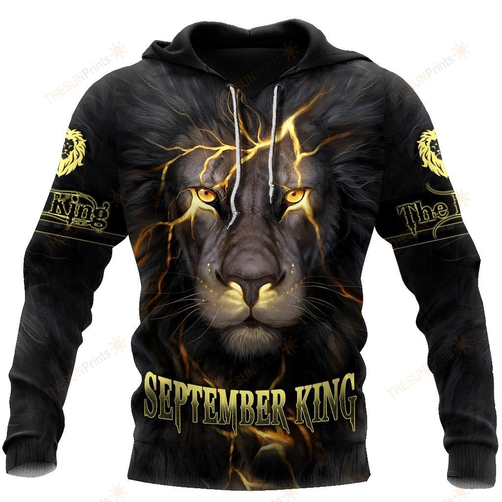 September Lion 3D All Over Printed Shirts