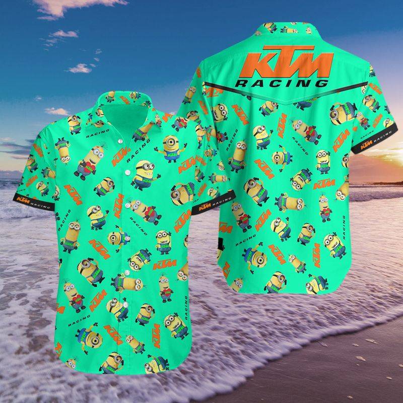 3D All Over Printed KTM- BDA HAWAIIAN Shirts Ver 1