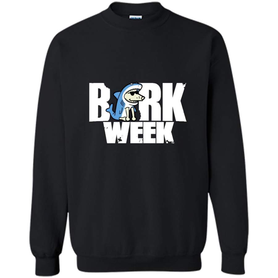 BarkWeek Shark Funny Gift – Gildan Crewneck Sweatshirt