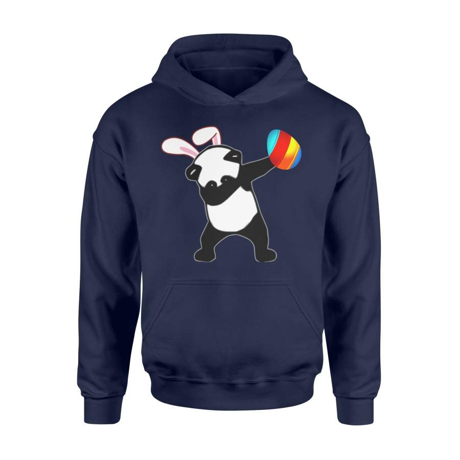 Easter Bunny Dabbing Panda Bear Easter Egg Hoodie