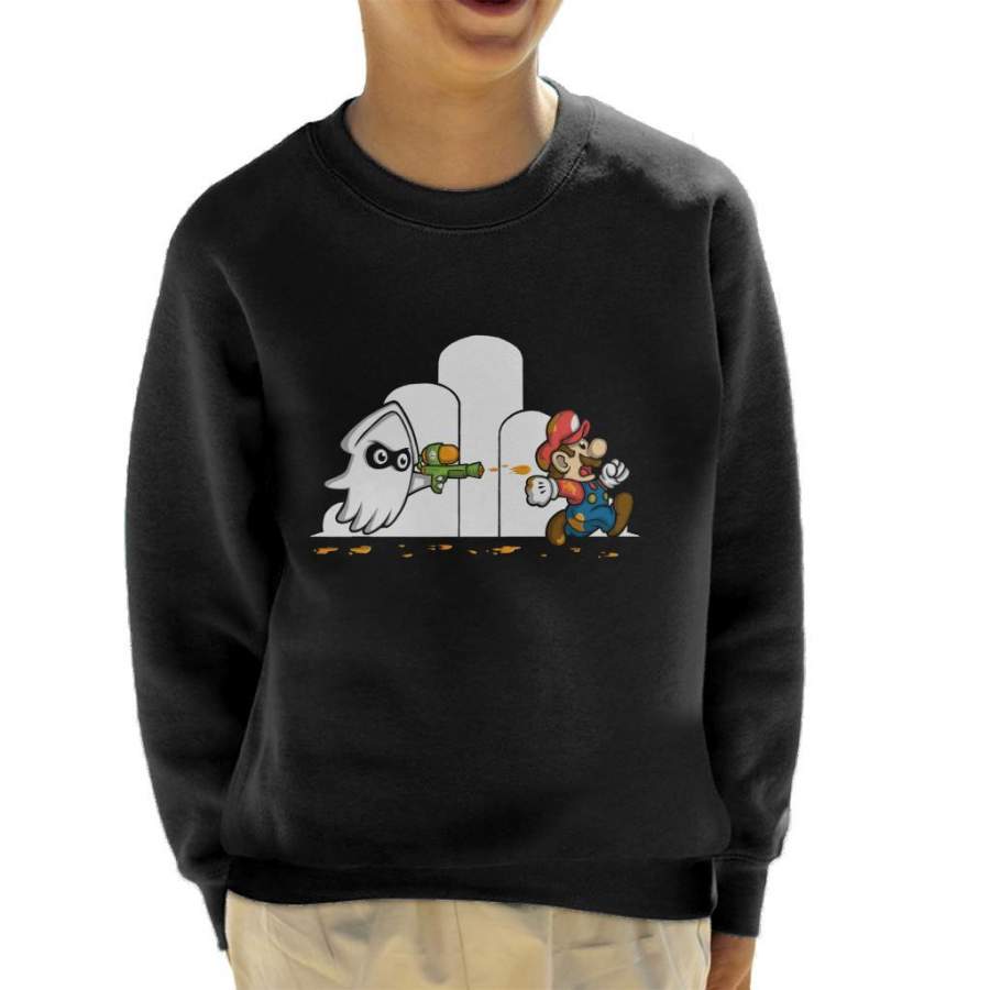 Super Mario Revenge Of The Squid Kid’s Sweatshirt