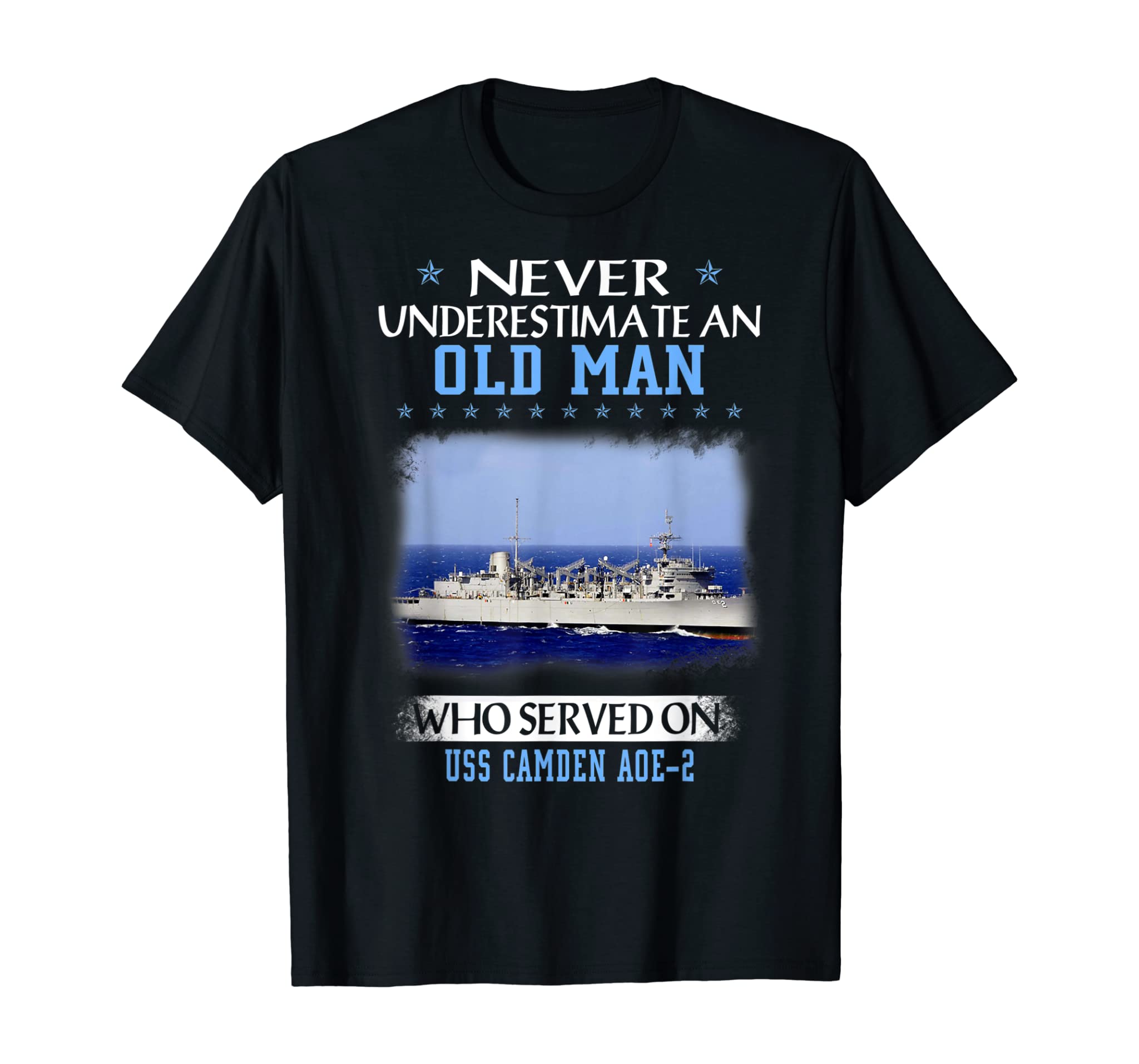 USS Camden AOE-2 Veterans Day Father Day T-Shirt