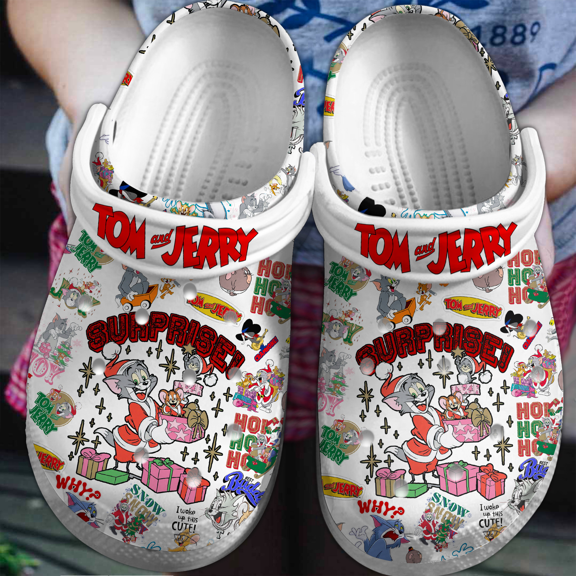 Tom And Jerry Movie Crocss Clogs For Men Women And Kid Bm1411-1375