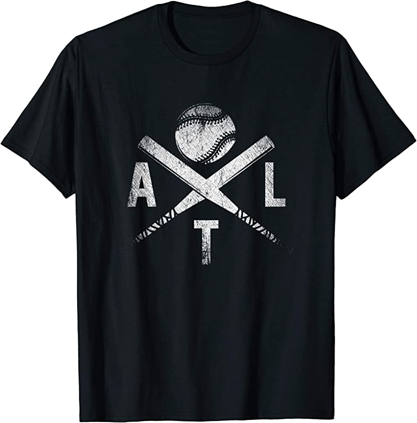 Atlanta Baseball ATL Vintage Georgia Brave Gift T-Shirt