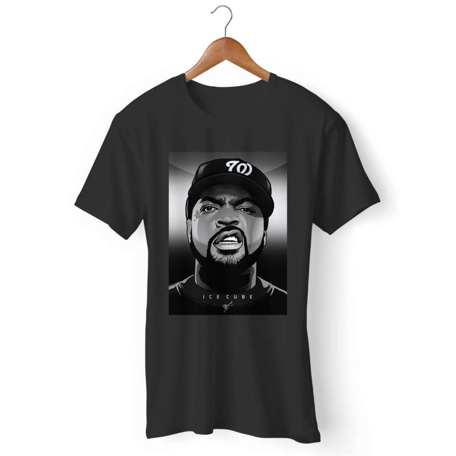 Ice Cube Rapper Signature Man’s T-Shirt