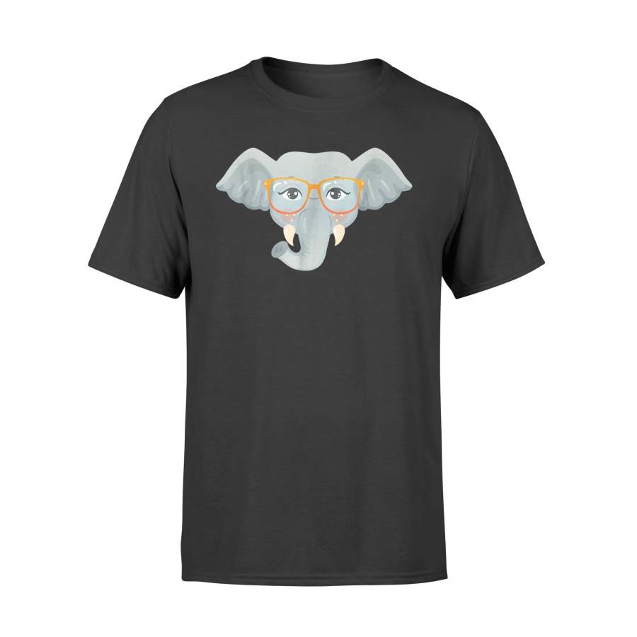 Funny Nerd Elephant T-Shirt