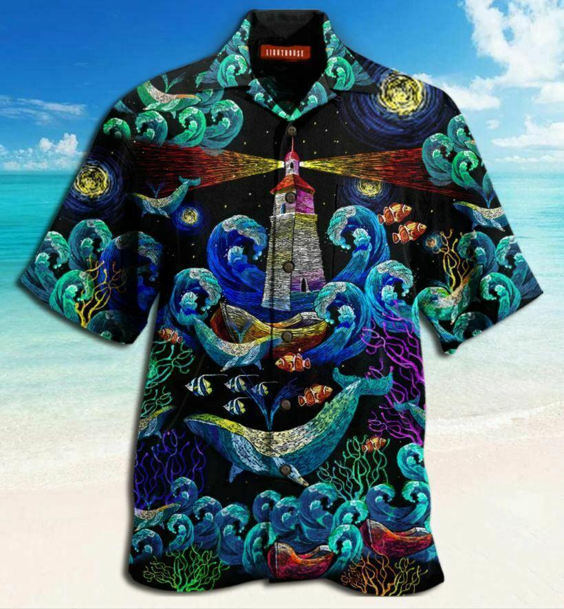 Amazing Finding Light Marine Life Aloha Hawaii Shirts For Men Women Ha52087