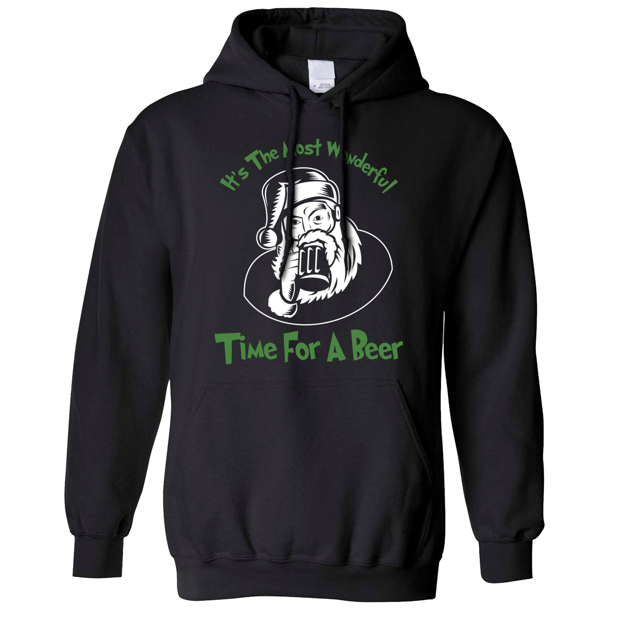 Most Wonderful Time For Beer Christmas Hoodie