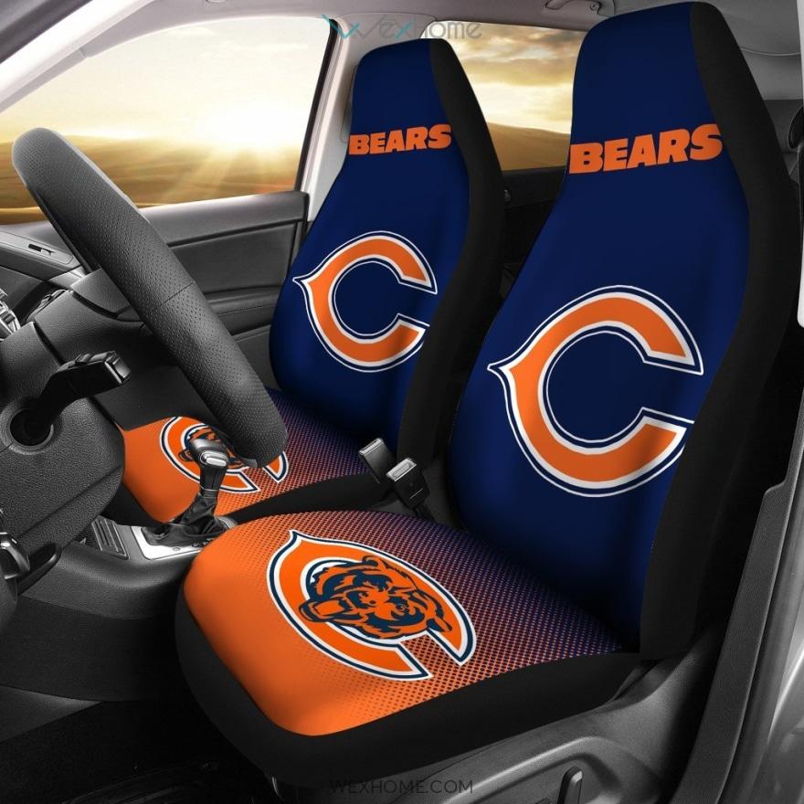 New Fashion Fantastic Chicago Bears Car Seat Covers Best Car Decor 2021