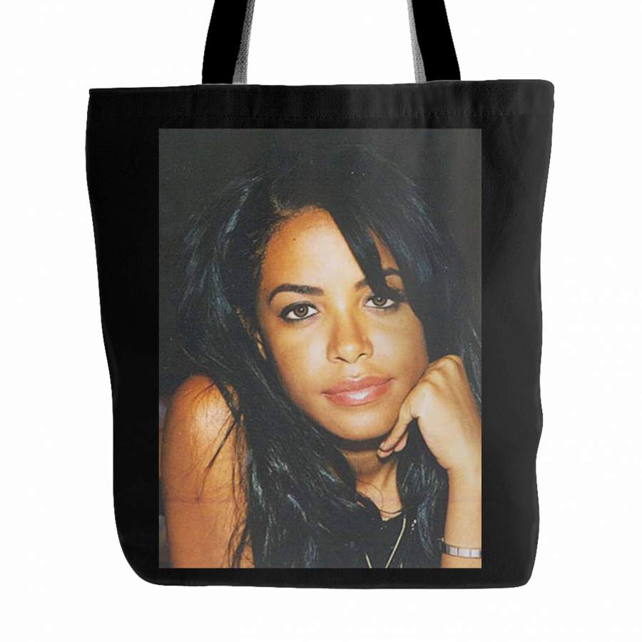 Aaliyah Poster Tote Bag