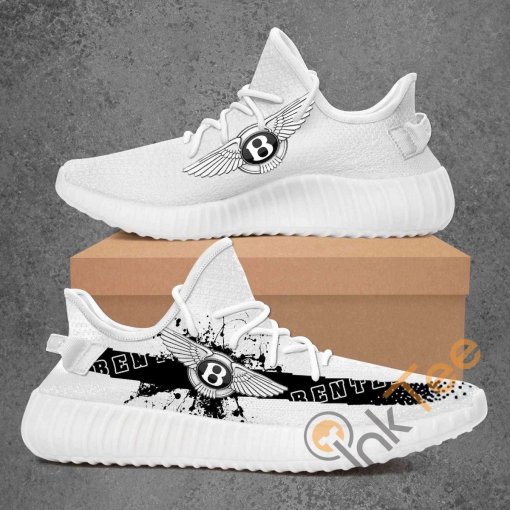 Bentley Custom Shoes Personalized Name Yeezy Sneakers