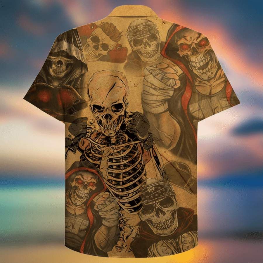 Hawaii Aloha Shirts Amazing Skull Boxer Ha110072