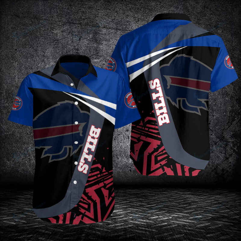 Buffalo Bills Button Shirts Bg550