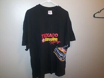 Vintage Single Stitch S  Nascar Texaco Havoline Robert Yates Racing T-shirt 7620