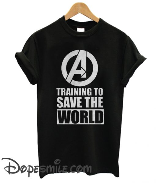 Training to Save World cool T Shirt