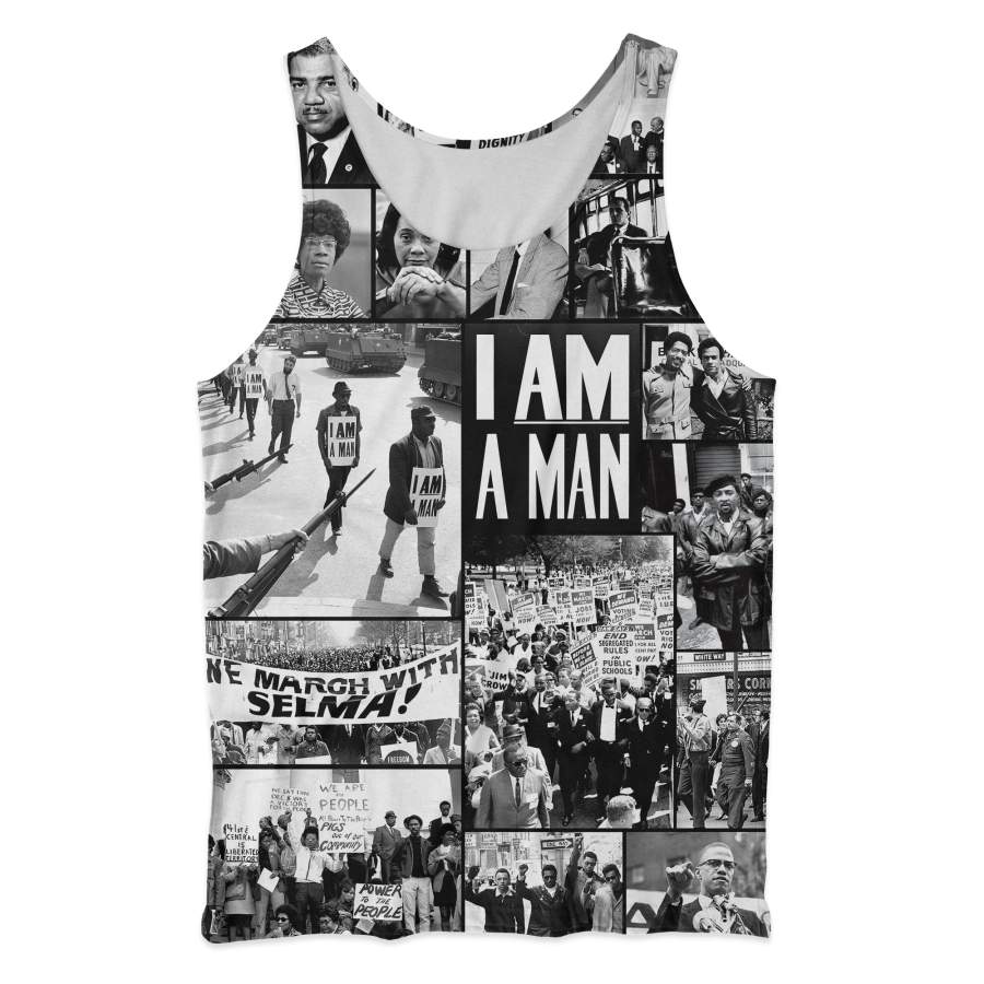 Black Power Images 2 Tank Top