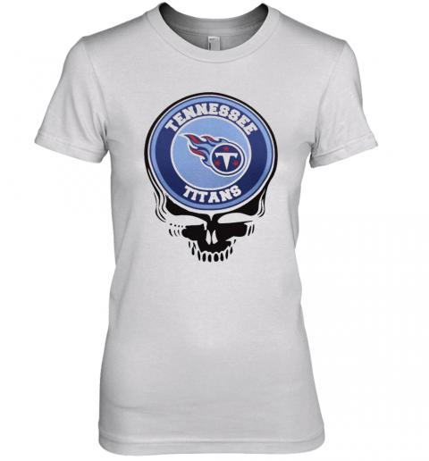 Tennessee Titans Football Skull Premium Women’S T-Shirt