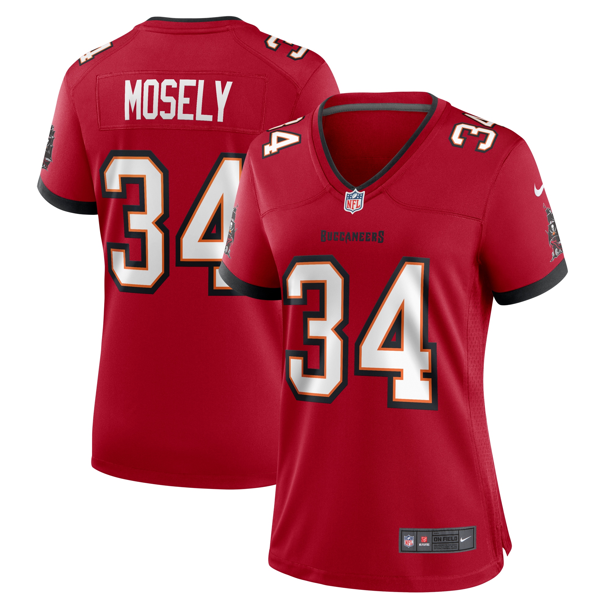 Quandre Mosely Tampa Bay Buccaneers Women's Game Jersey – Red