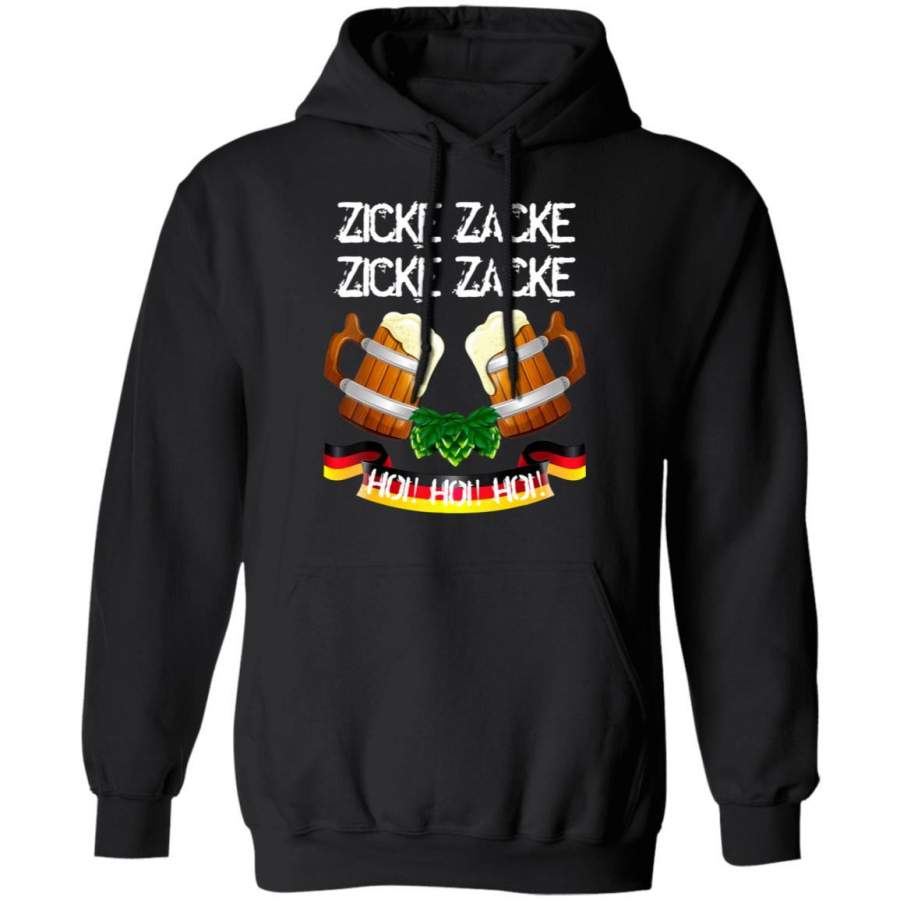 Zicke Zacke Hoi Hoi Hoi Oktoberfest 2019 Munich Beer Fest Hoodie