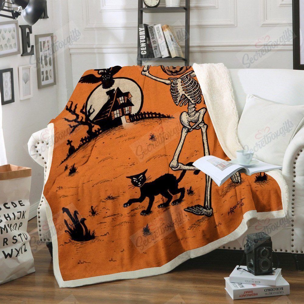 Halloween Am0211202Cl Fleece Blanket