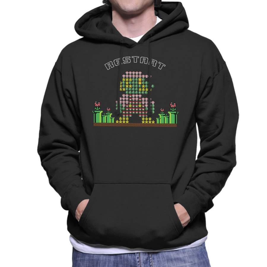 Super Restart Super Mario Men’s Hooded Sweatshirt