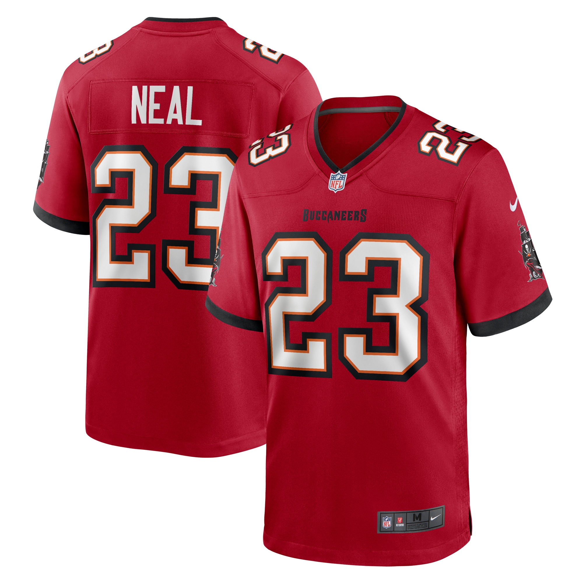 Ryan Neal Tampa Bay Buccaneers Game Jersey – Red