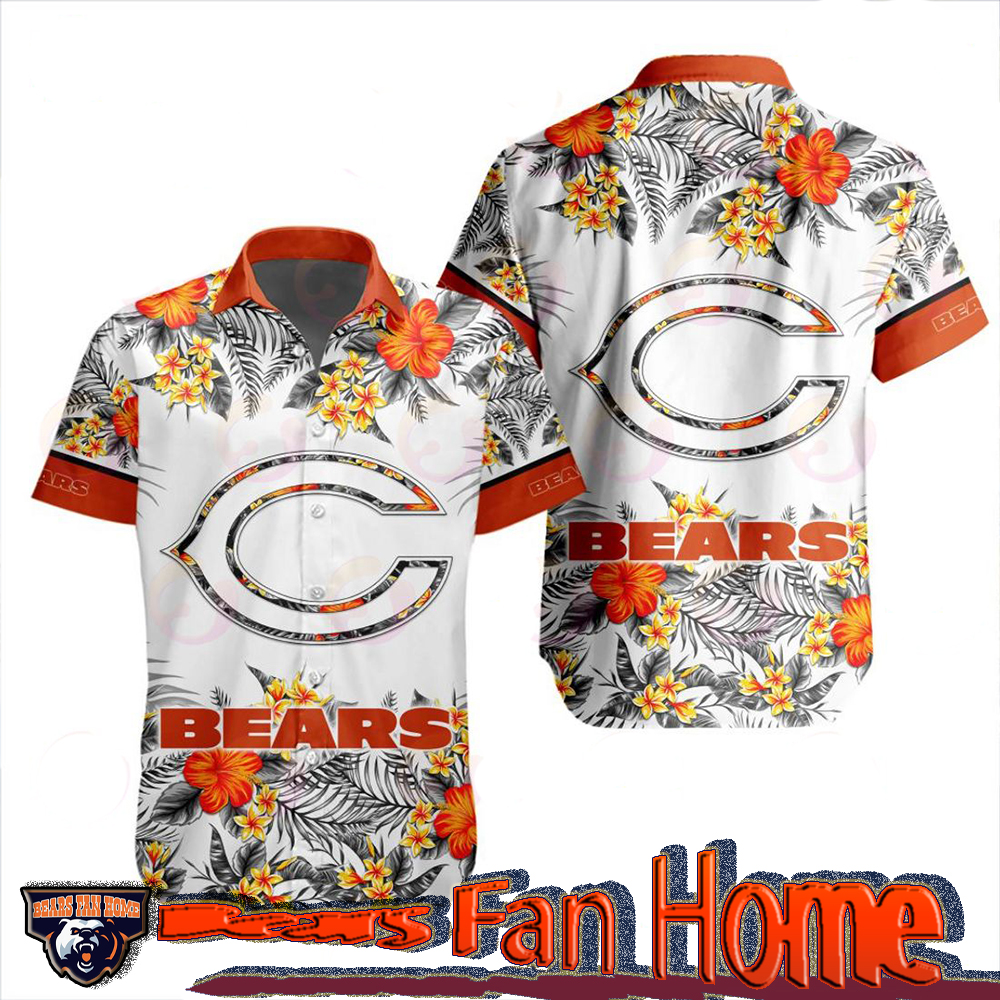 Nfl Best Chicago Bears Hawaiian Shirt Special Graphics Gift For Fan