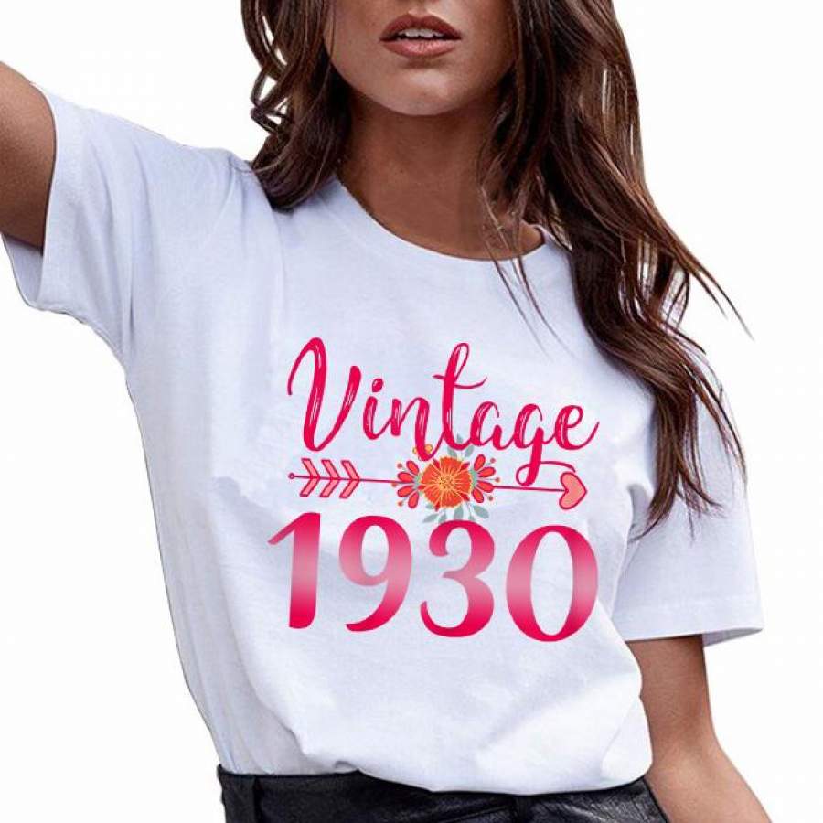 90th birthday 1930 vintage shirt gift for women – GST