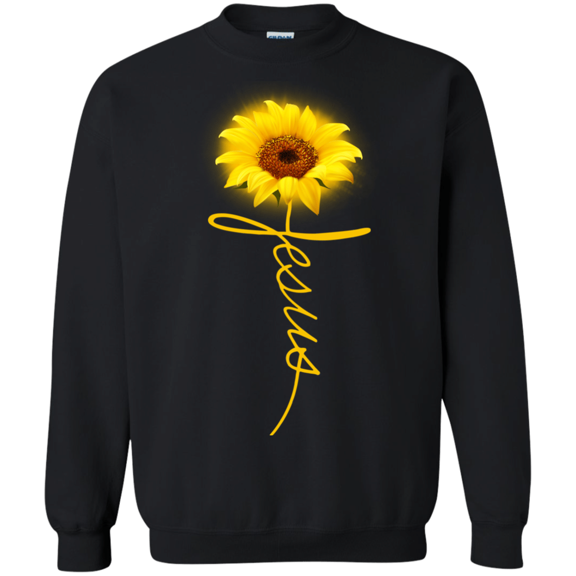 Sunflower Jesus shirt - Gearnoble