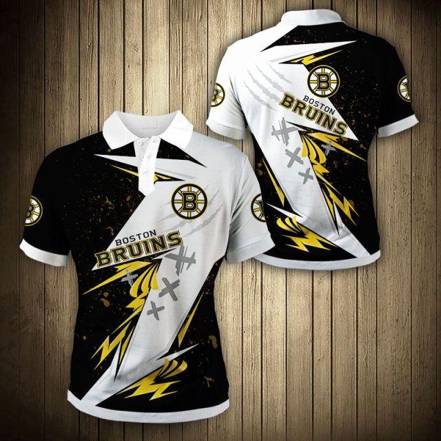 Boston Bruins Graffiti Polo Shirt