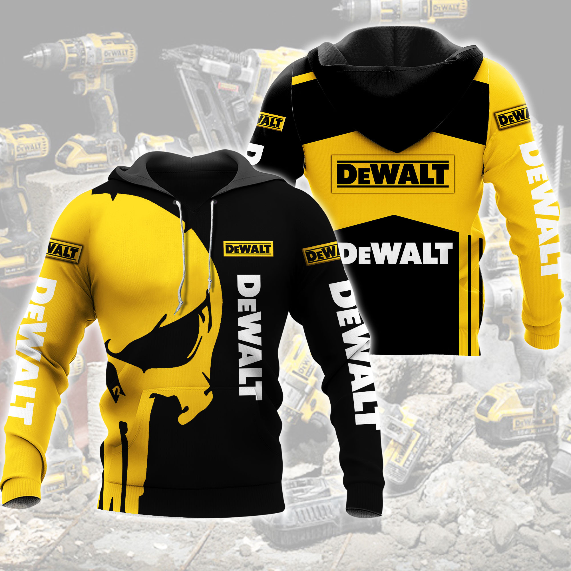 Dewalt 3D All Over Prints