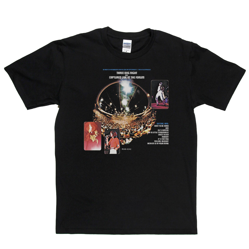 Three Dog Night Live At The Forum T-Shirt