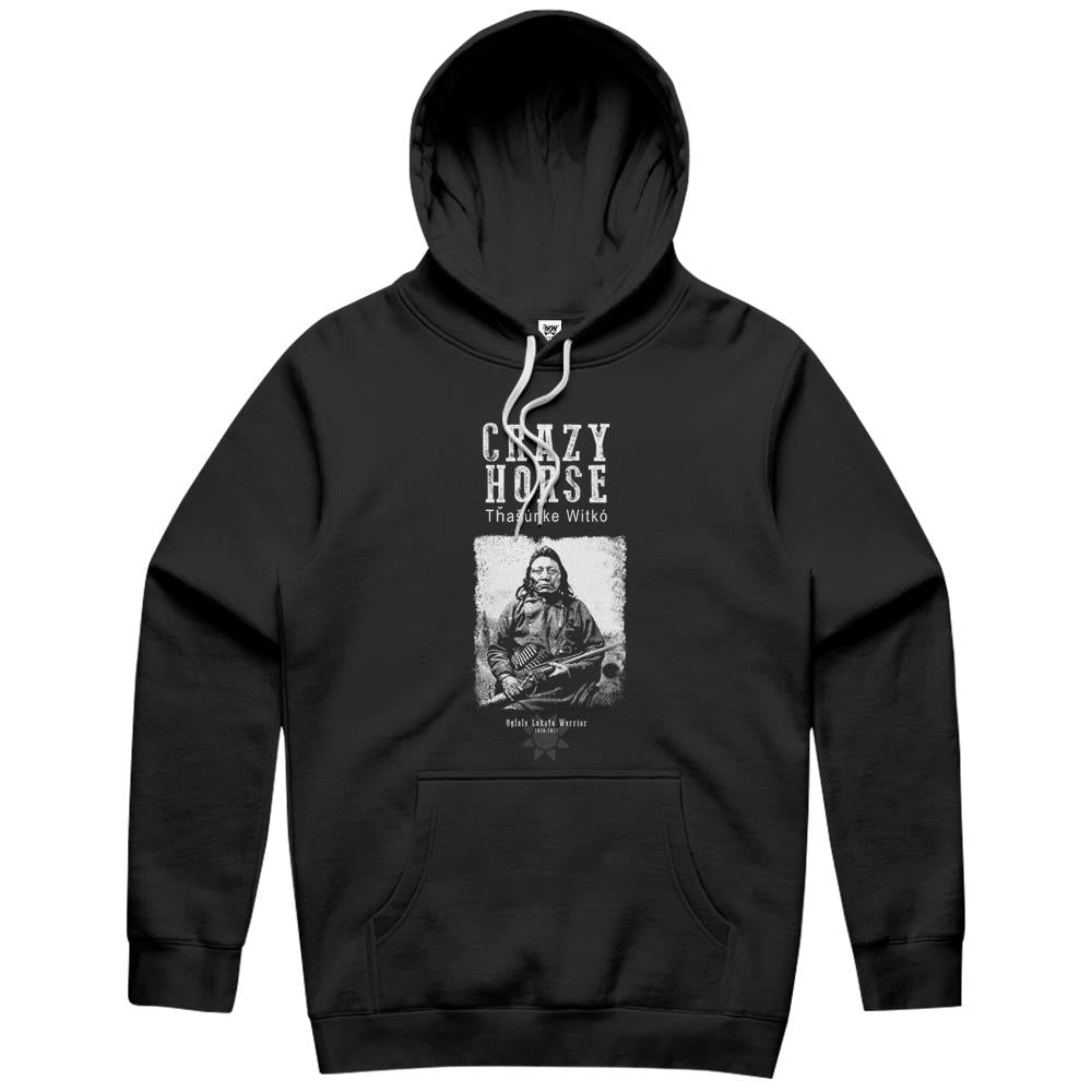 Crazy Horse-Lakota Chief-Warrior-Sioux-American-Indian Hoodie