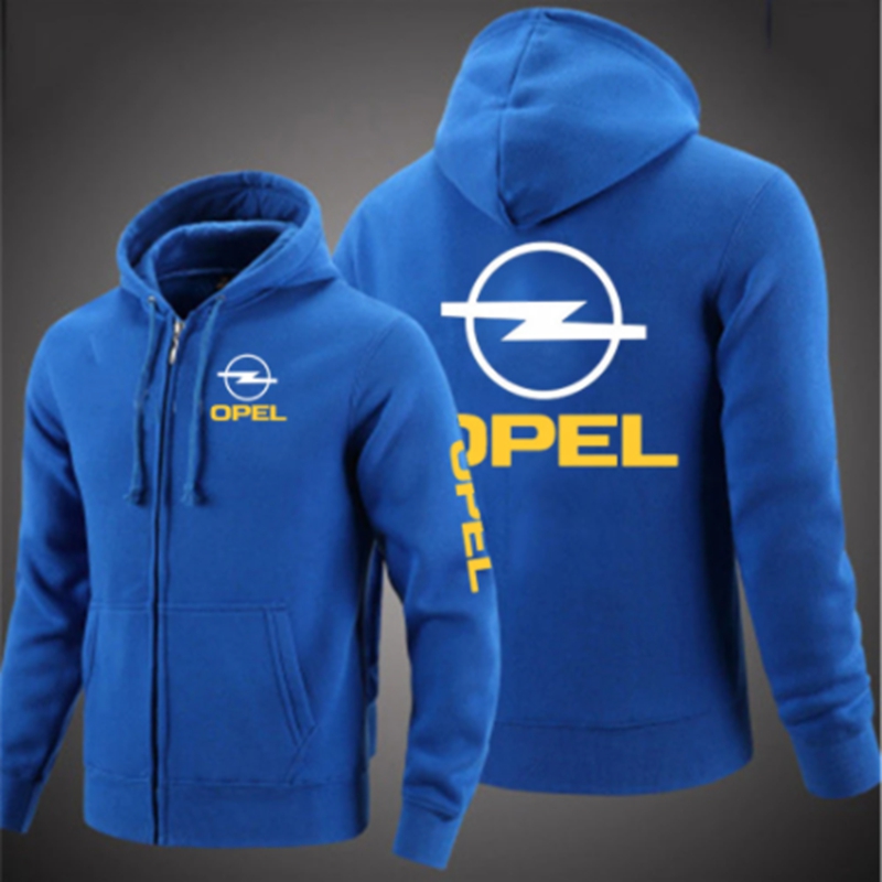 Spring Autumn OPEL Car Logo Zipper Hip Hop Hoodies Men’s Comfortable Print Jackets Fashion Solid Color Casual Sweatshirts alx