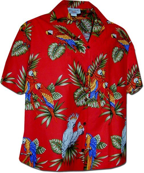 Parrot Multicolor Amazing Design Hawaii Shirt Ha28537